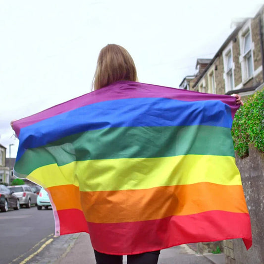 90x150cm Colorful Rainbow LGBT Flag - Lesbian & Gay Pride Flag
